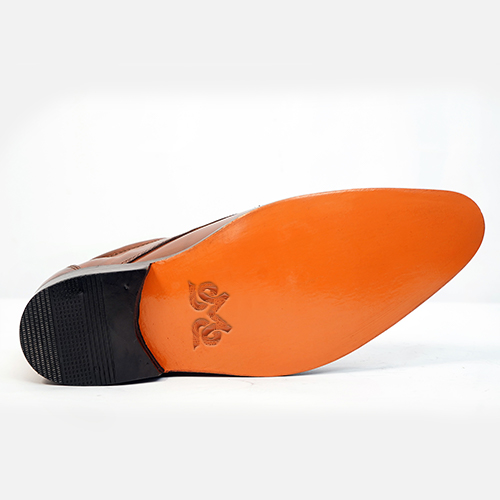 Cap toe Derby leather Brown Vico - Image 6